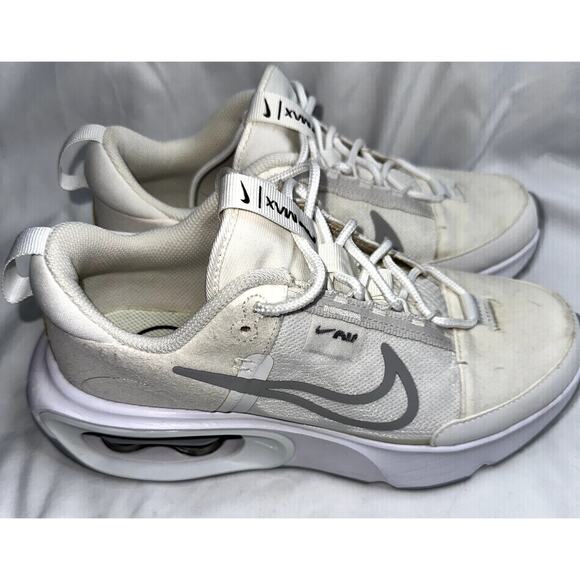 Nike Air Max Size 8 Interlock Summit White Light Smoke Grey - Picture 4 of 7